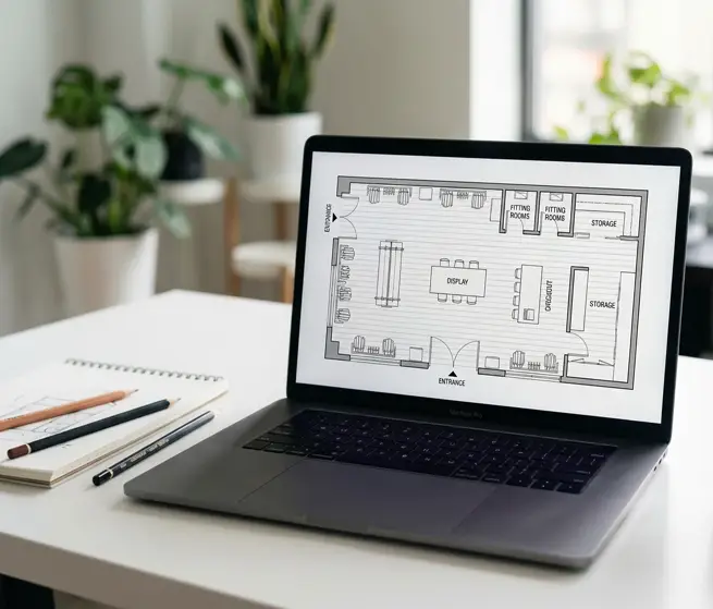 Projektering butiksinredning